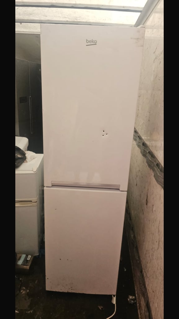 image for Beko white tall fridge freezer. In excellent working condition. At reasonable price. 