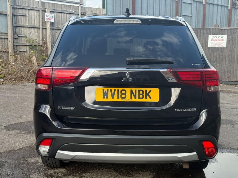 2018 Mitsubishi Outlander 2.2 DI-D 4 4WD Euro 6 (s/s) 5dr ESTATE Diesel Manual