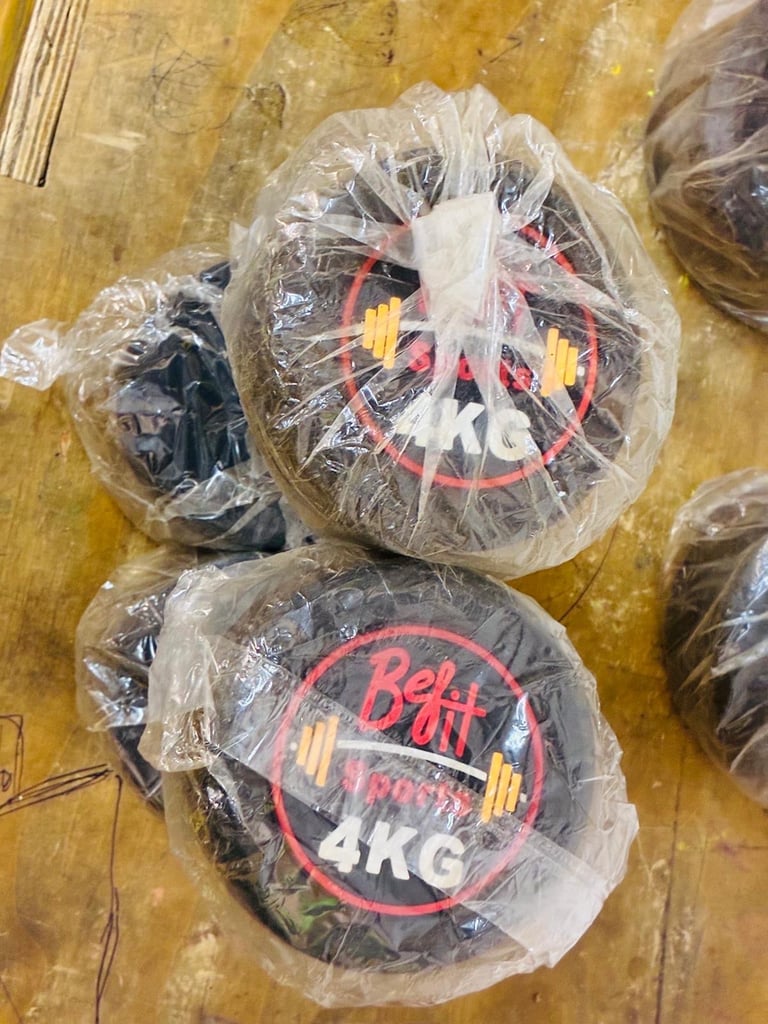 Befit pairs of 4kg Dumbbells £10