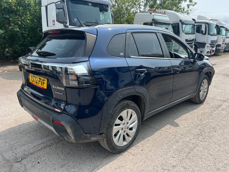 2022 72 REG SUZUKI S-CROSS MOTION 1.5 AUTO HYBIRD ELECTRIC SUV DAMAGED SALVAGE 
