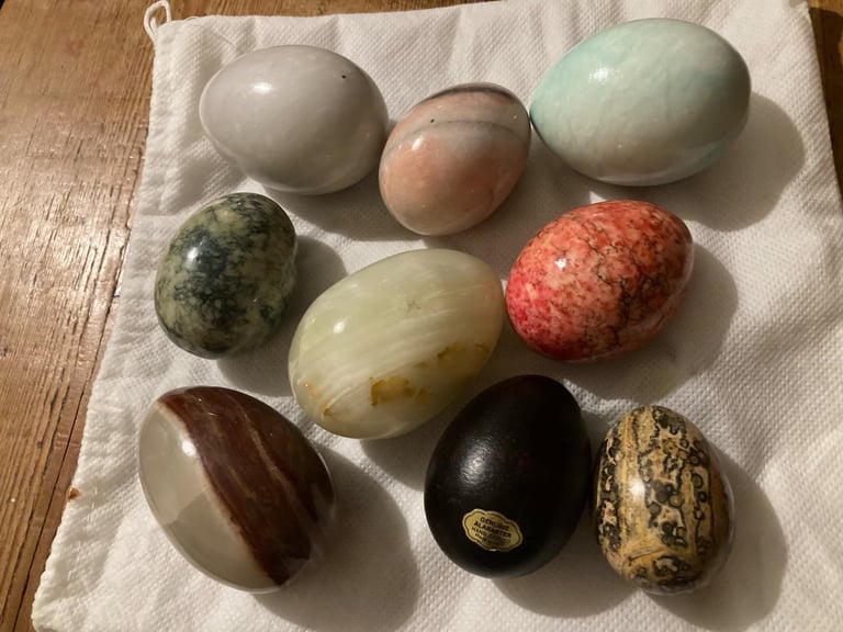 image for Vintage Crystal Egg Collection