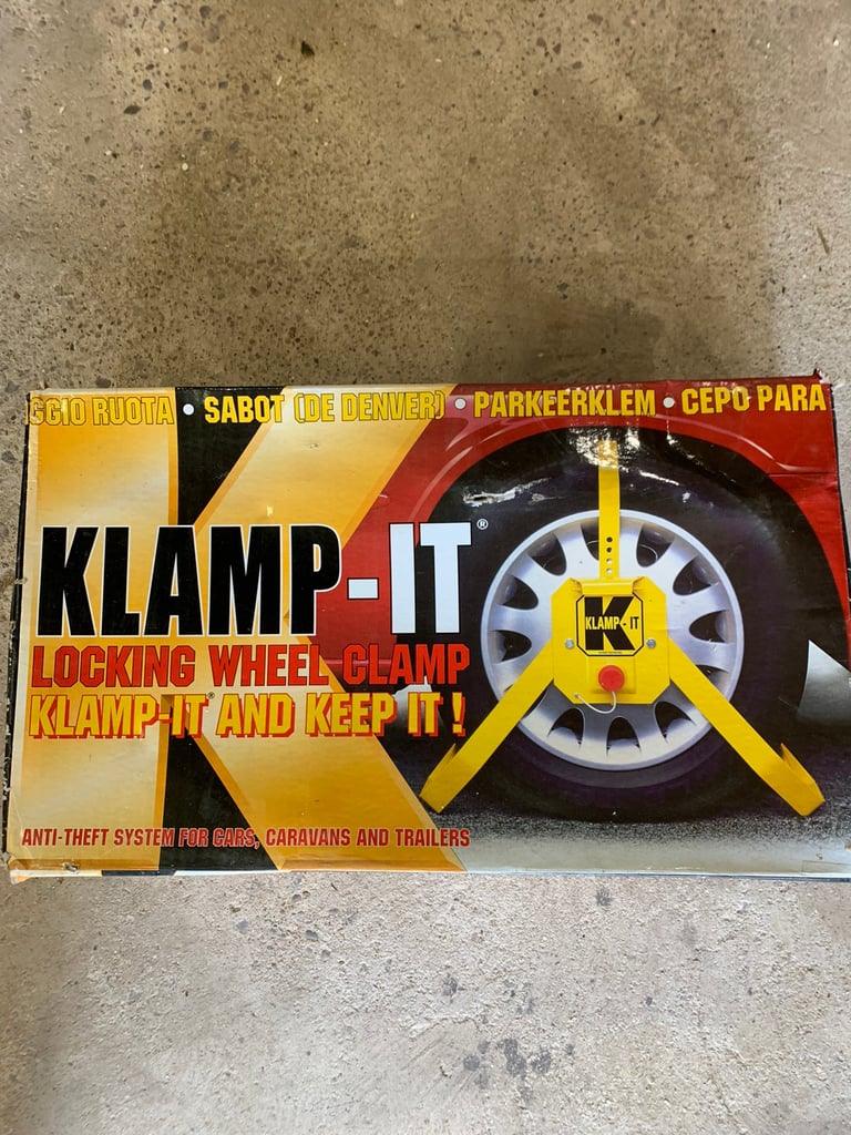image for Klamp-it wheel lock 