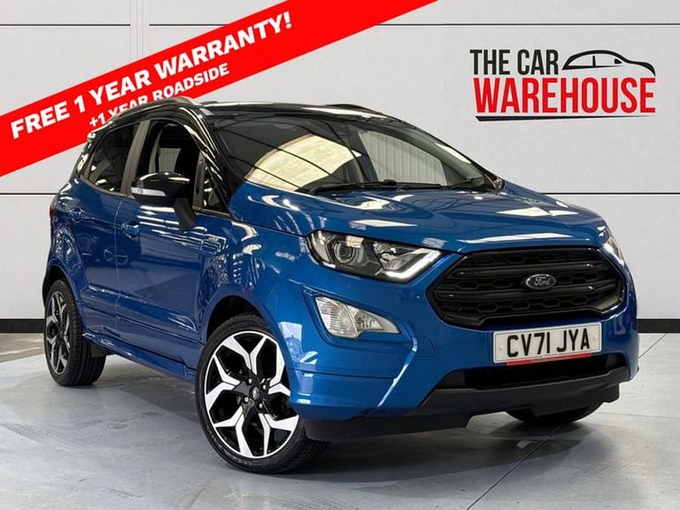 image for 2021 Ford Ecosport 1.0 EcoBoost 125 ST-Line 5dr Manual Hatchback Petrol Manual