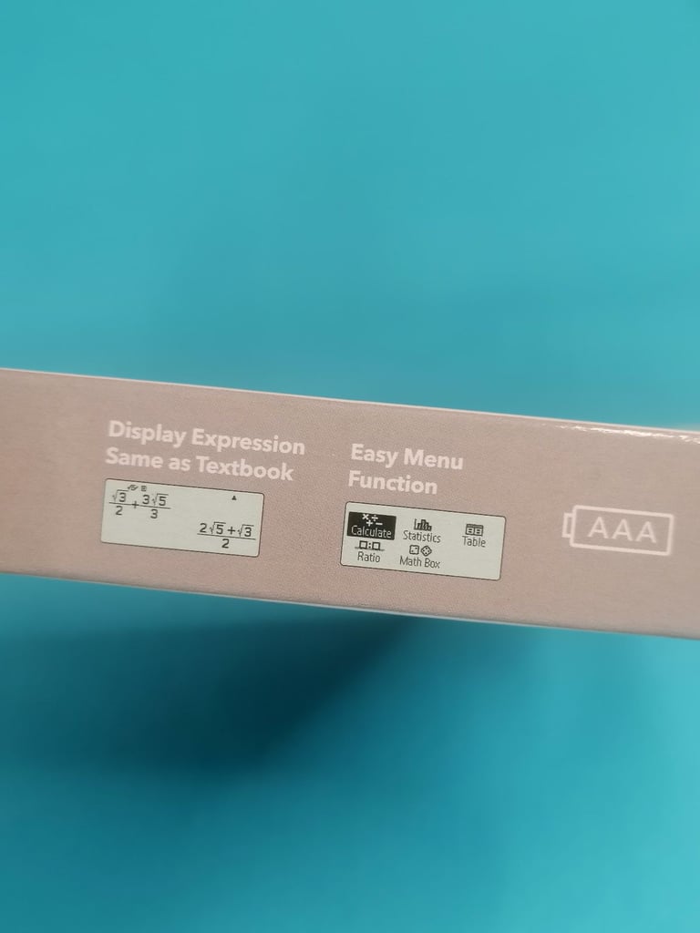 Brand new Casio FX-83GTCW / FX-83GTX Scientific Calculator Grey. 