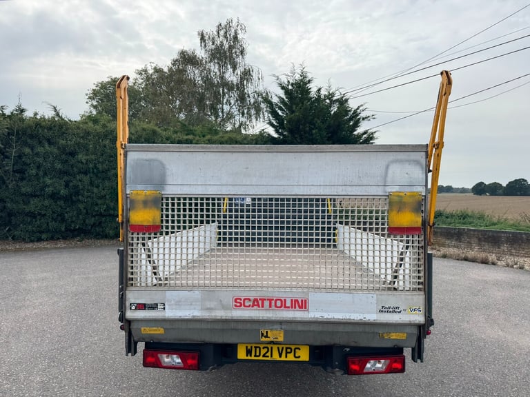 2021 Ford Transit 350 2.0 EcoBlue 130ps L4 LWB DROPSIDE TAIL LIFT AIR CON FSH  CHASSIS CAB Diesel...