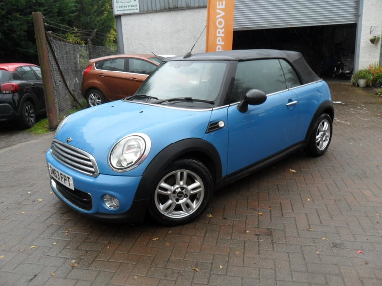 2013 MINI Convertible 1.6 One 2dr CONVERTIBLE Petrol Manual