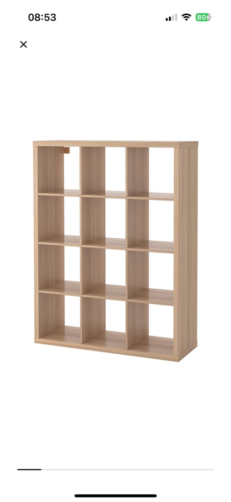 image for IKEA kallax shelving unit