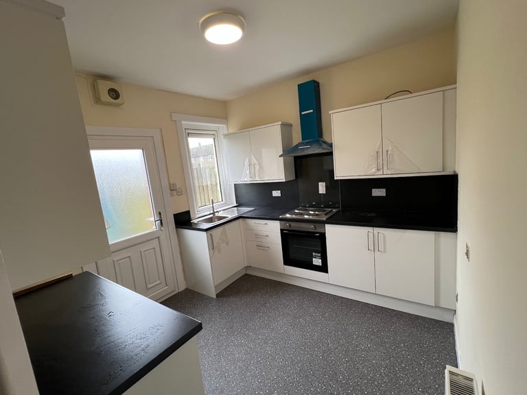 Thornton, Fife, 3 bed ground floor flat to let