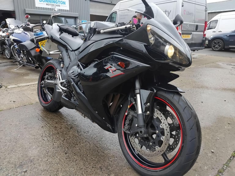 2007 56 YAMAHA YZF R1 07 4C8 SUPERBIKE 1000 BLACK NEW MOT HPI CLEAR YZFR1
