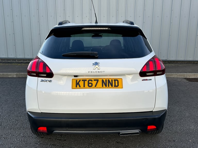 2018 67 PEUGEOT 2008 1.6 HDI GT LINE TURBO DIESEL * SATNAV * PAN ROOF * WHITE