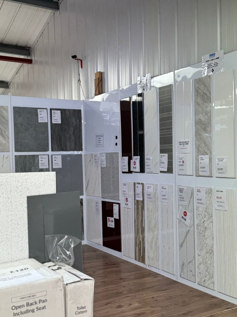 PVC Cladding 2950x250x8mm, wall & ceiling wetwall bathrooms cladding