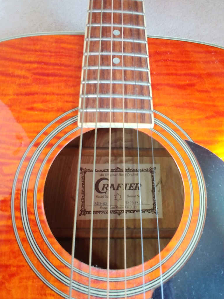 Crafter 6 String Guitar