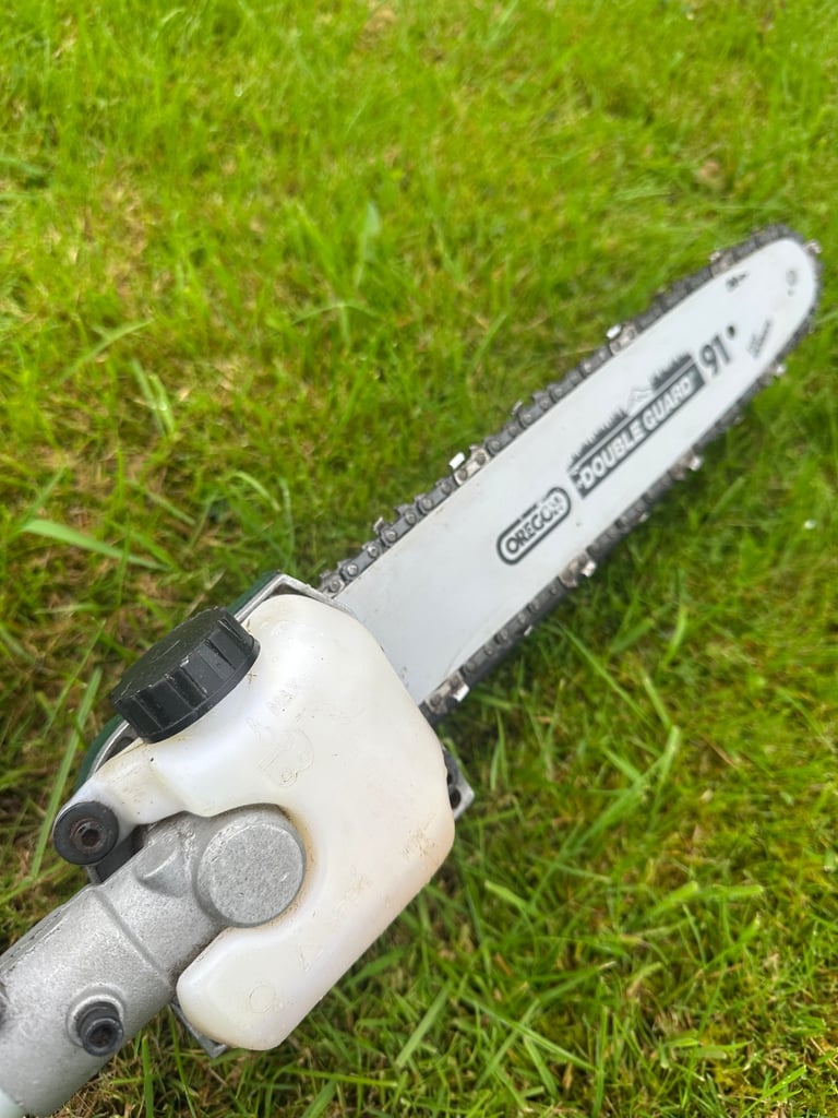 Long reach petrol pole saw pruner VGC with extension chainsaw lopper mower trimmer lawnmower cutter