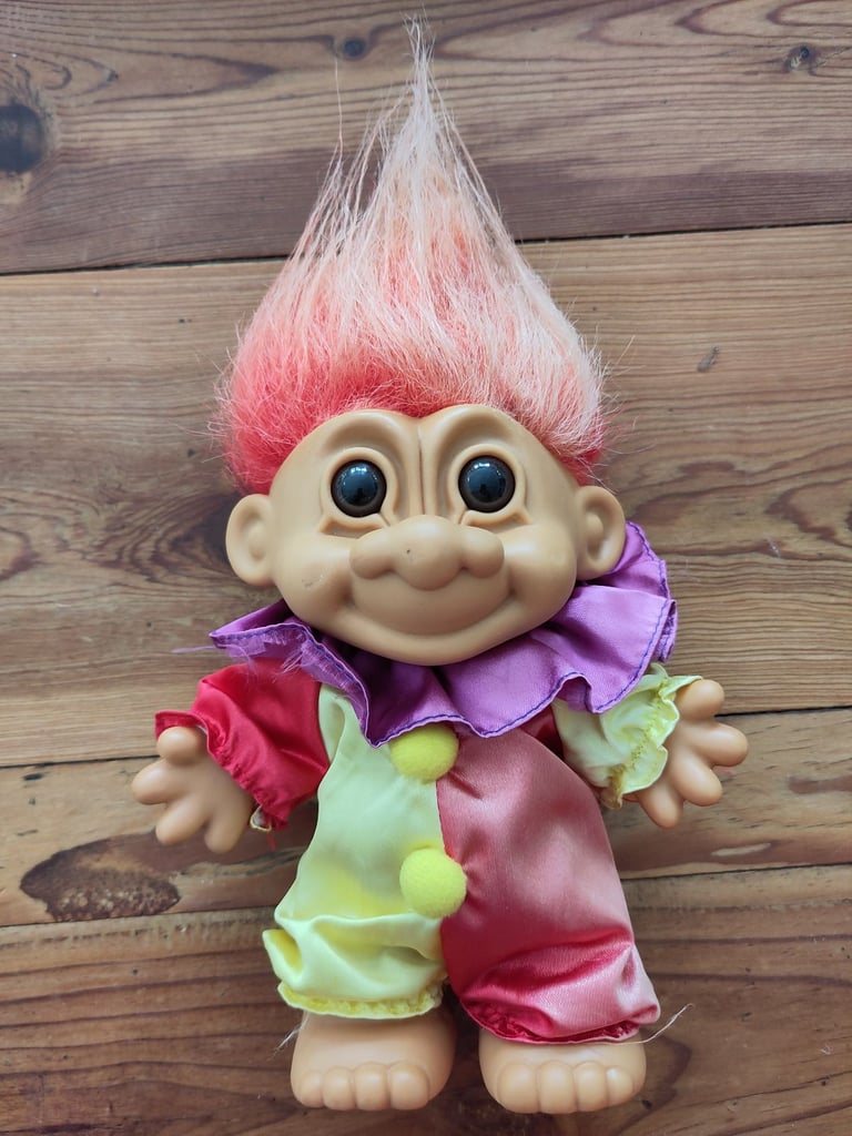 FREE Retro Troll Doll, very good condition