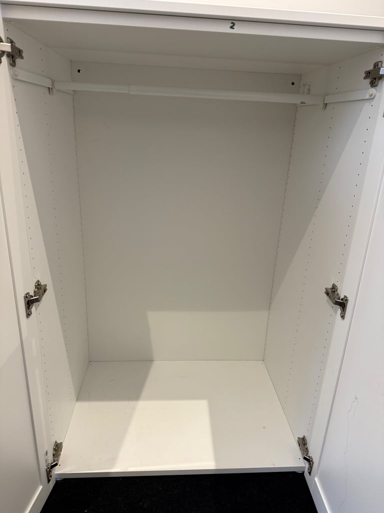 FREE DELIVERY IKEA PLATSA WHITE CHILDRENS WARDROBE GREAT CONDITION