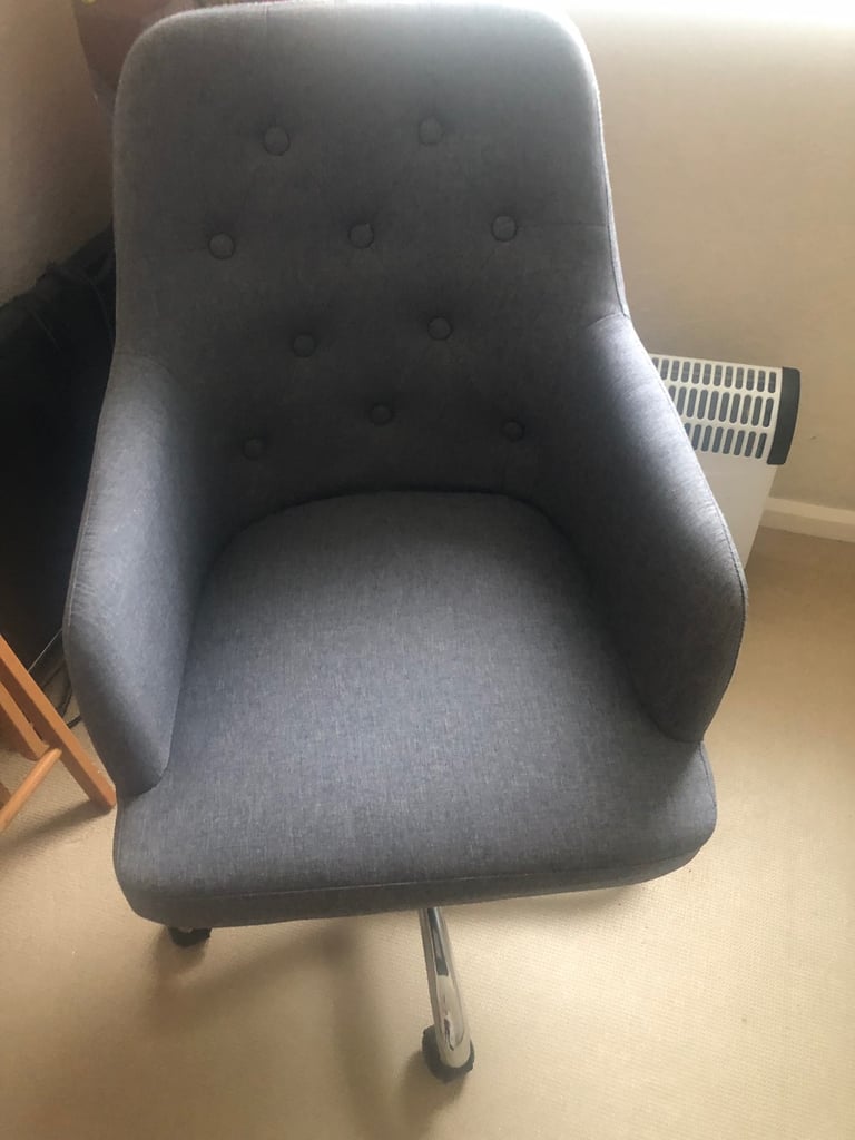 Grey office chair