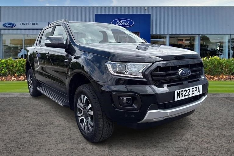 2022 Ford Ranger Wildtrak AUTO 2.0 EcoBlue 213ps 4x4 Double Cab Pick Up, SAT NAV, CLIMATE CO Pick...