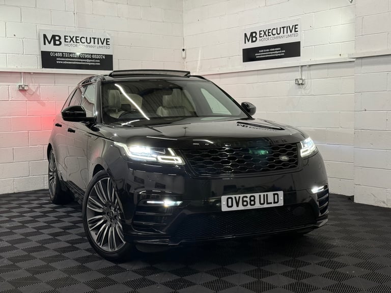 2018 68 RANGE ROVER LAND ROVER VELAR R DYNAMIC HSE D240 2.0 DIESEL 4WD BLACK EU6
