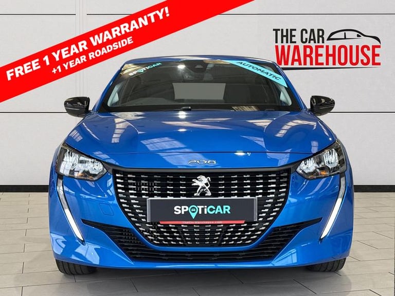 2022 Peugeot 208 1.2 PureTech 100 Allure Premium + 5dr EAT8 Automatic Hatchback Petrol Automatic