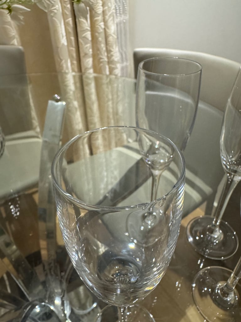 4x Chef & Sommelier Champagne Flutes
