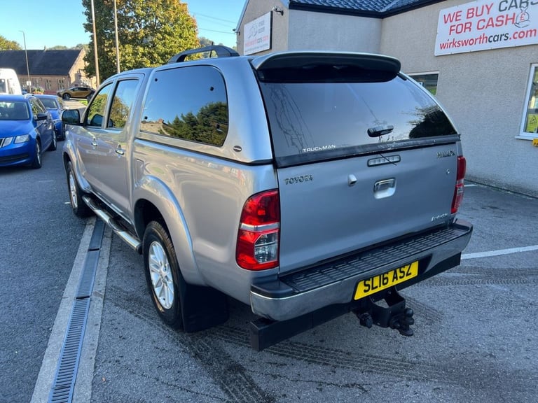 2016 16 TOYOTA HI-LUX 3.0 D-4D INVINCIBLE PICKUP D/CAB 4DR DIESEL MAN 4WD EURO 5