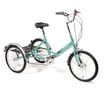 Pashley Tri 1, 7 Speed, Adult Folding Tricycle In Turquoise