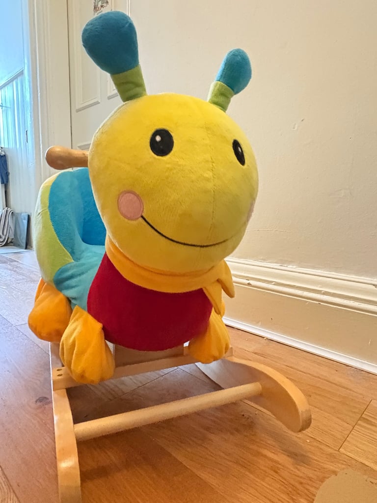 image for Rocking caterpillar rocking horse type toy 