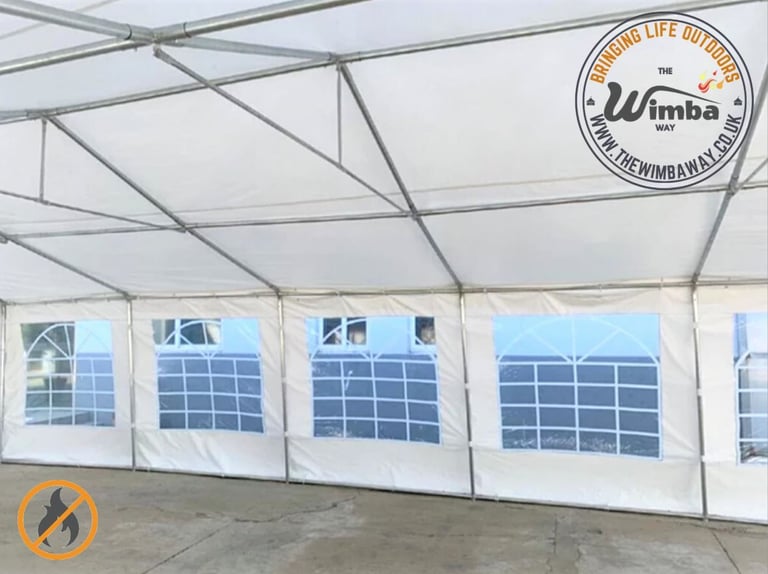 NEW Heavy-Duty 6x12m Marquee Party Tent Gazebo – FOR SALE 