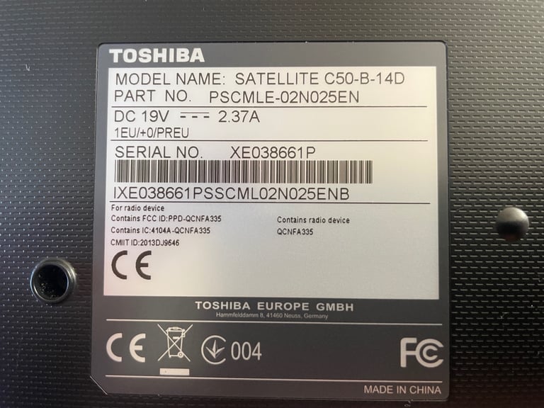 Laptop portable ,need New battery 