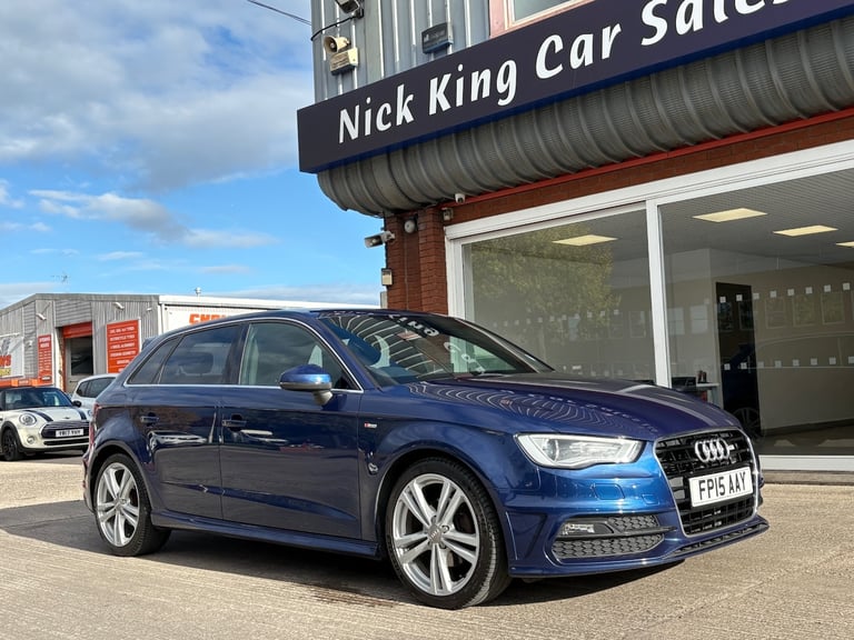 image for 2015 Audi A3 2.0 TDI S Line 5dr ++ SAT NAV / 20 TAX / DAB / 68.9 MPG ++ HATCHBACK Diesel Manual
