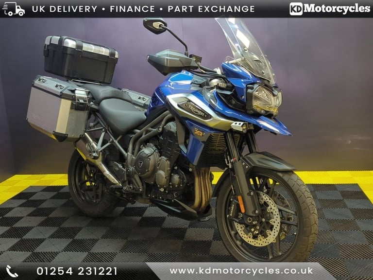 image for Triumph Tiger 1200 XRT Blue 2019 Loaded With Kit