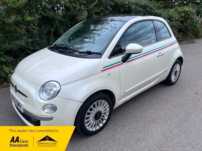 image for 2011 Fiat 500 1.2 Lounge 3dr [Start Stop] HATCHBACK Petrol Manual