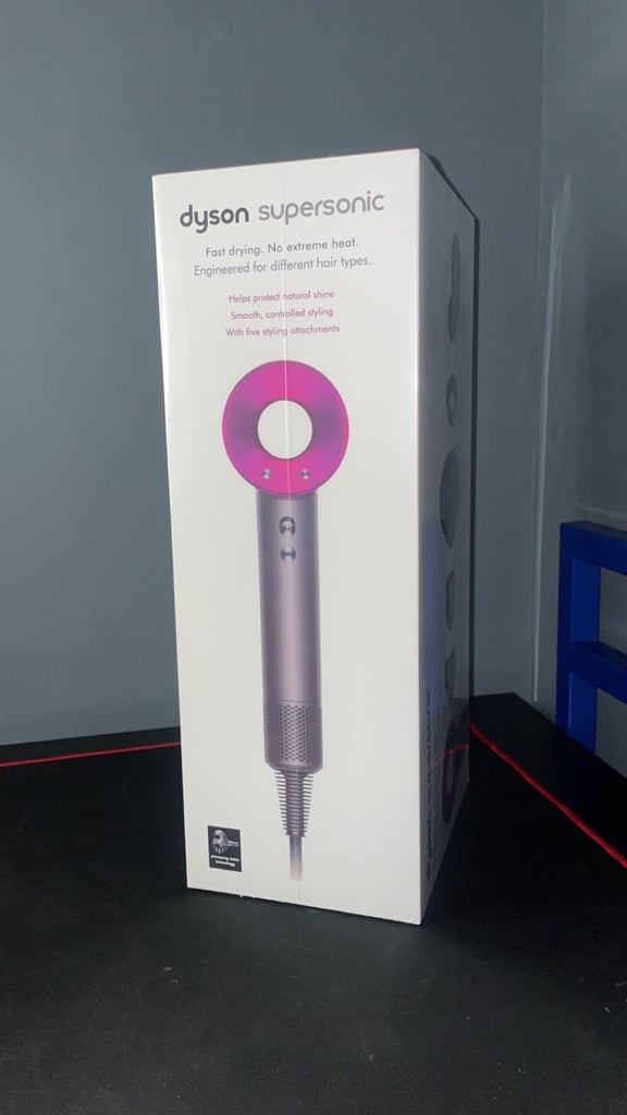 image for Dyson Supersonic Hairdryer (Iron/Fuchsia