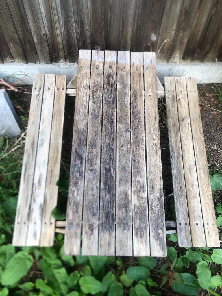 image for Wooden garden bench small size 