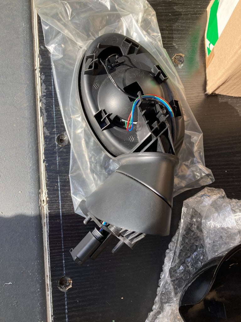 Mini Car Parts - Drivers Side Mirror & Spot Lights