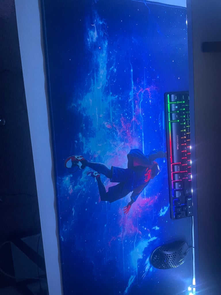 image for Gaming keyboard+mouse+headphones+mat 
