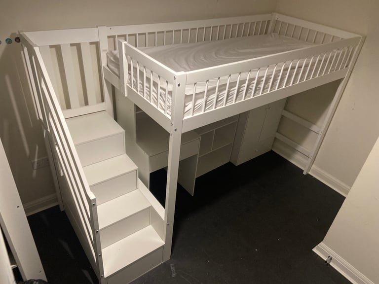 High sleeper bed kids loft 3FT