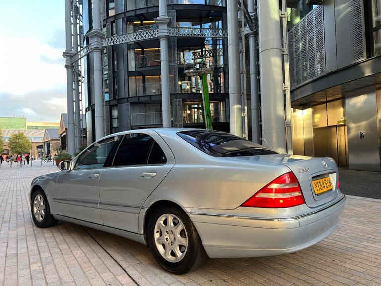 2001 Y Reg Mercedes Benz S Class S500 V8 306 Bhp Low Mileage Ulez Complaint Rare Colour W220