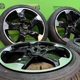 *BRAND NEW* WOLFHART GENISIS 18” 5x112 ALLOY WHEELS + BRAND NEW TYRES VW CADDY GOLF SEAT AUDI SKODA