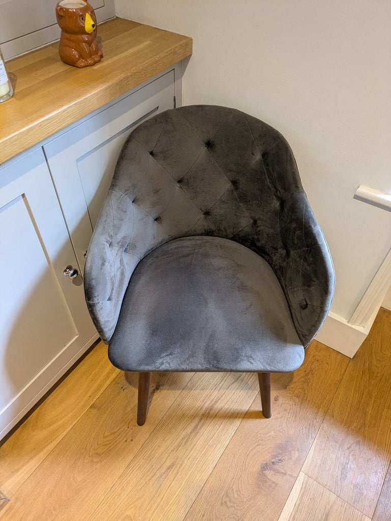 Pair of Velvet Dining Chairs