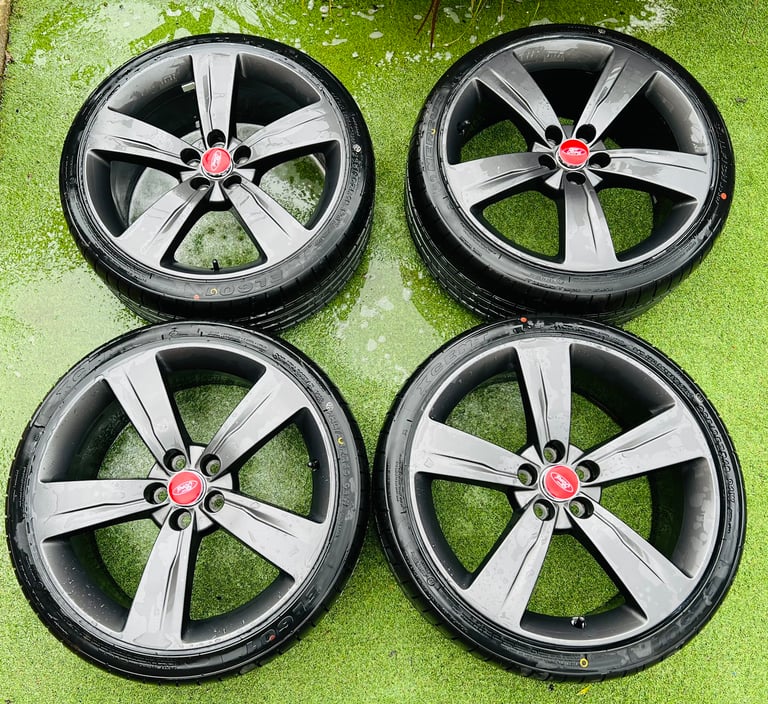 Jaguar Ford Volvo 19” Alloy Wheels 5x108 XF XE New Tyres