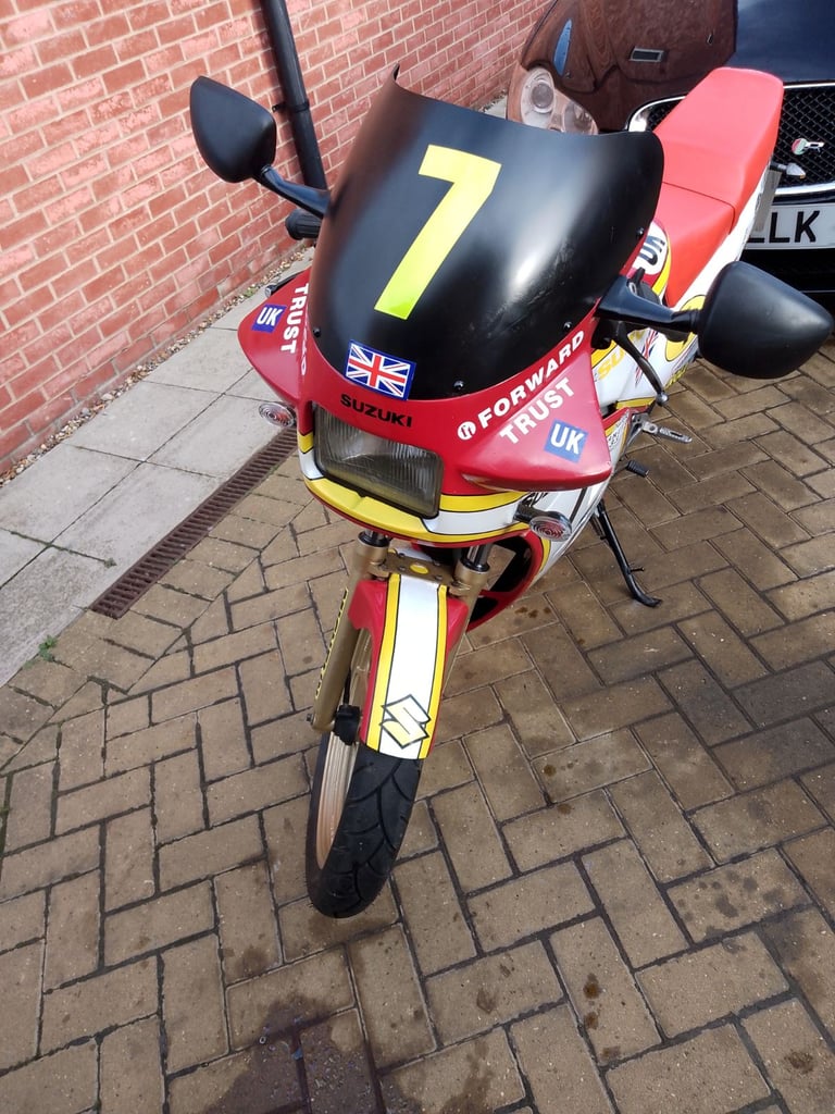 Suzuki, RG 125 gamma 1986 Barry sheen colours