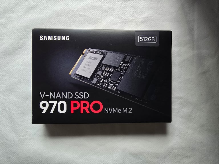 Samsung 970 Pro 512GB + NVMe