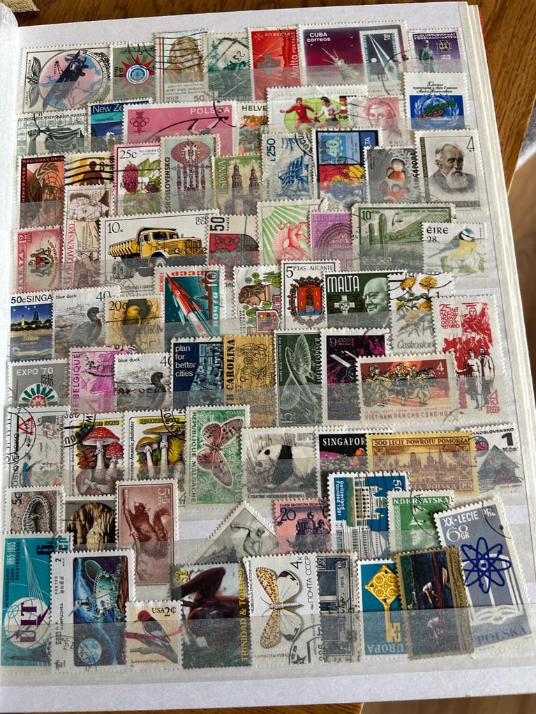 Stamp  collection 