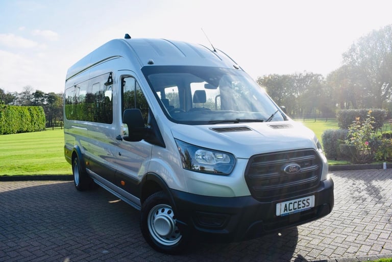 2023 Ford Transit 2.0 460 EcoBlue Leader Auto RWD L4 High Roof Euro 6 (s/s) 5dr (17 Seat, DRW MIN...