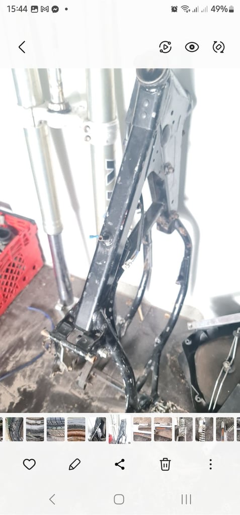 KTM EXC450 PARTS SHOCK SWING ARM ECT