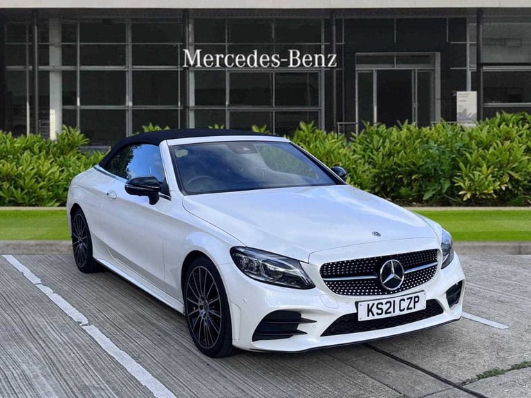 image for 2021 Mercedes-Benz C Class C220d AMG Line Night Ed Premium Plus 2dr 9G-Tronic Convertible Diesel ...
