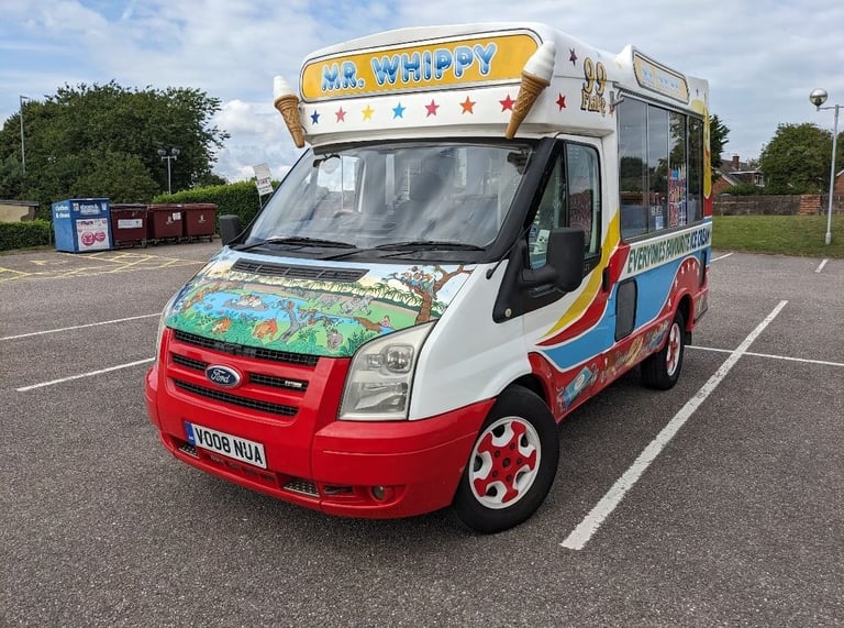 BARGAIN FORD TRANSIT MK7 (CUMMINS) ICE CREAM VAN TRANSIT MK7 2.4 