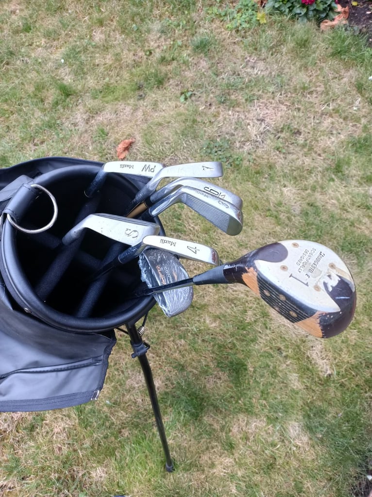 Golf Clubs Starter  Set With Stand Bag
