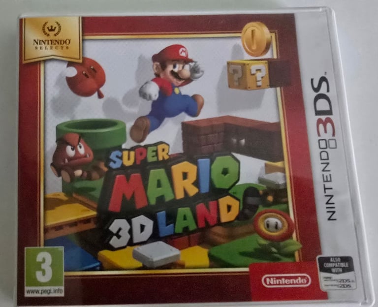 image for Super mario 3d land 3ds nintendo selects